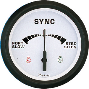 Faria - Euro 7k Omc Sys Check Tach Wht - F32950