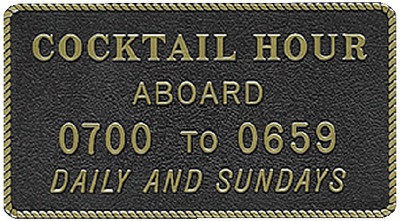 Bernard Engraving - Cocktail Hour - FP013