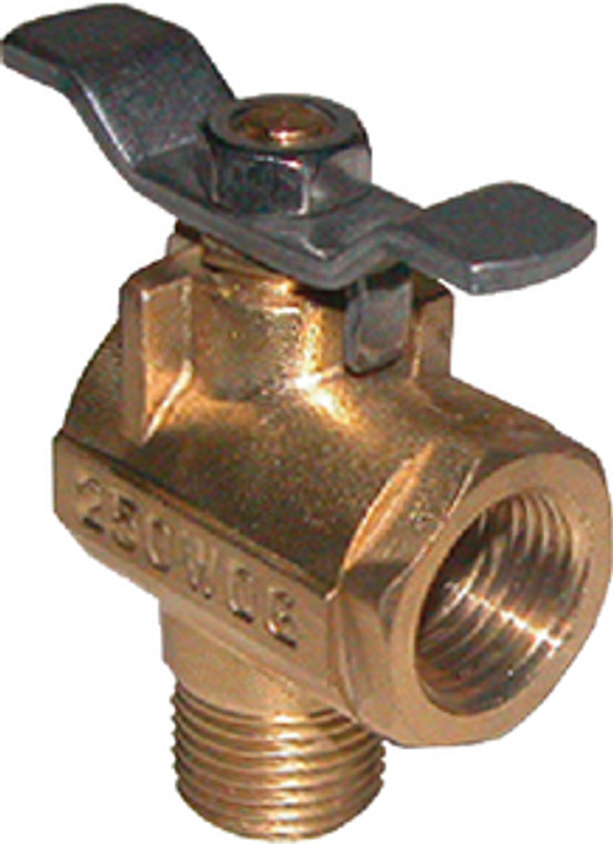 Groco - 1/2in Npt 90-degree Fuel Valve - FV-590 Groco - 1/2in Npt 90-degree Fuel Valve - FV-590