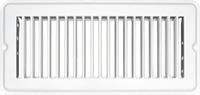 RV Designer - Vent Reg Wht Metl Undmp 4 X10 - H875