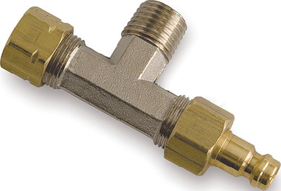 Seastar - Bleeder Tee Horz 3/8 Tube (2) - HF5520