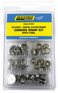 Seachoice - Kit 49 Pc Canvas Snap W/tool - KP7260SC