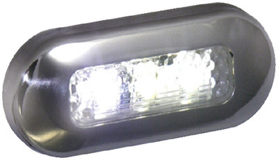 T-H Marine - Led Oblong Courtesy Wht-ss Bez - LED51825DP