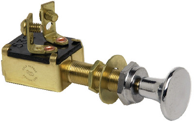 Cole Hersee - Push Pull Switch Chr. - M-628-BX