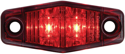 Optronics - Led Mini Clearance/marker-red - MCL13R2BP