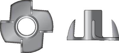 Seachoice - 1/4-20 Tee Nut 2/bg - MP3871SC