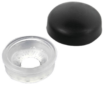 Seachoice - Black Screw Cap #10  6/bg - MP7989SC