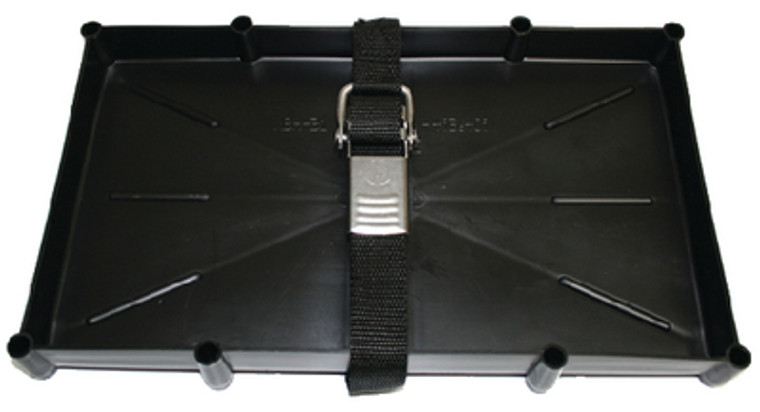 T-H Marine - Battery Tray - W-stainless Ste - NBH27SSCDP T-H Marine - Battery Tray - W-stainless Ste - NBH27SSCDP