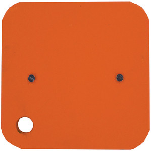 Brownell Boat Stands - Plywood Pad Only - Orange - OPLY