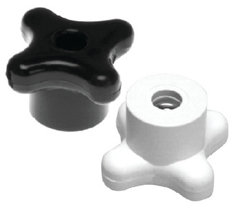 Beckson Marine - Knobs Black Only      2/pk - PRTB