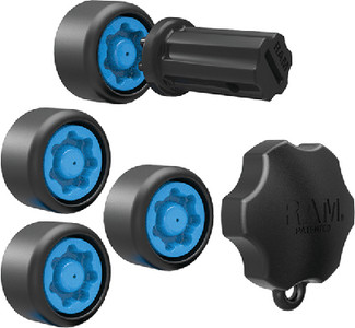 RAM Mounts - Lock Kit For 109 Series Mount - RAP-S-KNOBG-109