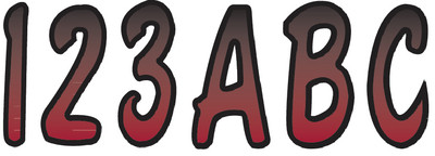 Hardline Products - Series 200 Reg Kit Burg/blk - RUBKG200