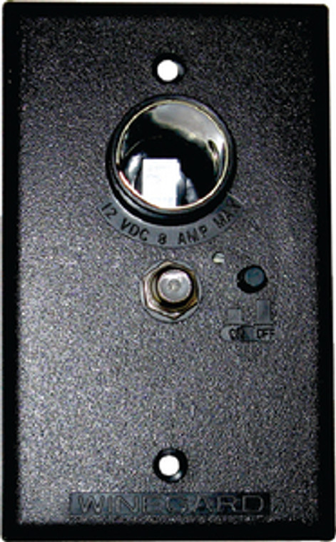 Winegard Co - Power Receptacle Black - RV-7032 Winegard Co - Power Receptacle Black - RV-7032