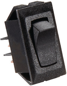 RV Designer - Switch-rocker 10a On-off Black - S321