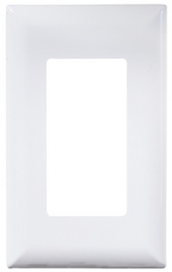RV Designer - White Contemp Cov-plate - S849