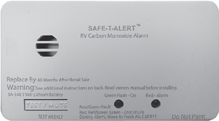 MTI Industries - Carbon Monoxide Alarm White - SA-340-WT MTI Industries - Carbon Monoxide Alarm White - SA-340-WT