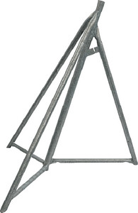 Brownell Boat Stands - Galv Sb Stand Base Only 48-65 - SB2GBASE