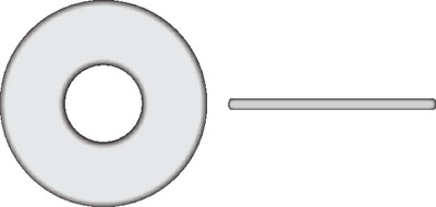 Seachoice - 1/4 Flt Wsh 11/16 Od Nyl 100/b - SC2981