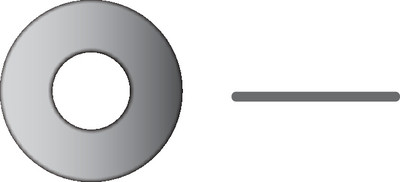 Seachoice - 1/2 Flt Wsh Od 1/2 Ss 50/bg - SC3512