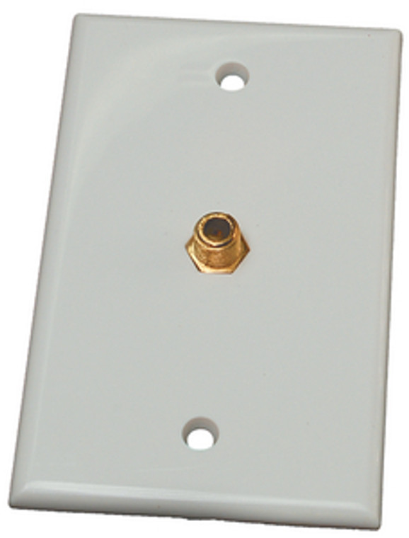 RV Designer - Tv Wall Plate Int Wht - T141