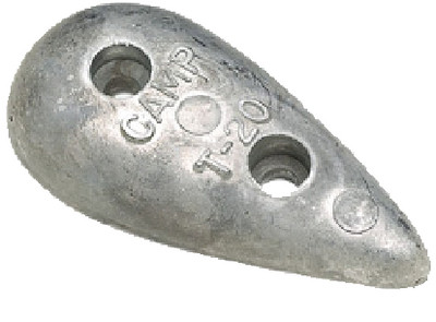 Camp Zinc - 5 1/4  Tear Drop Zinc - T21