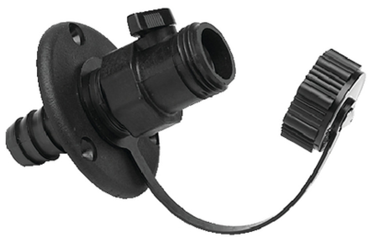 T-H Marine - Wash Down Ftg W/shut Off Valve - WDV1DP