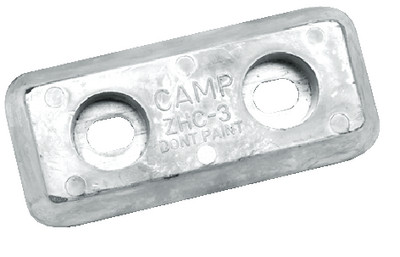 Camp Zinc - Hull Plate  6-1/4 X2-3/4 X3/4 - ZHC3