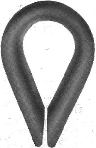 Chicago Hardware - Thimble Rope Galv 5/16in - 225205