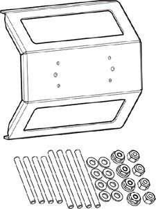 Humminbird - Idmk S12r Solix 12 In Dash Kit - 740176-1