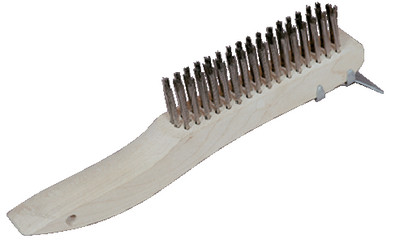 Starbrite - Ss Brush W/scrapper - 40058
