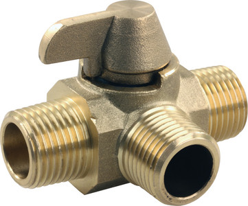 JR Products - 3-way Diverter Valve M/m/m - 62255