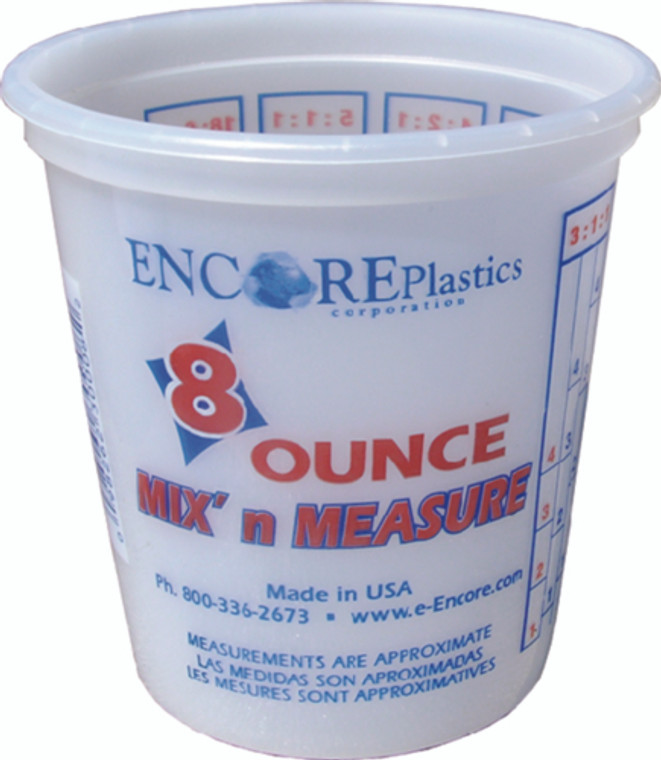 Encore - Mix N Measure 8oz - 1000873 Encore - Mix N Measure 8oz - 1000873