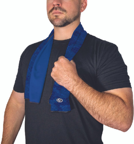Yachters Choice Products - Cooling Towel Blue - 48100