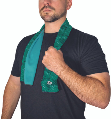 Yachters Choice Products - Cooling Towel Green - 48101