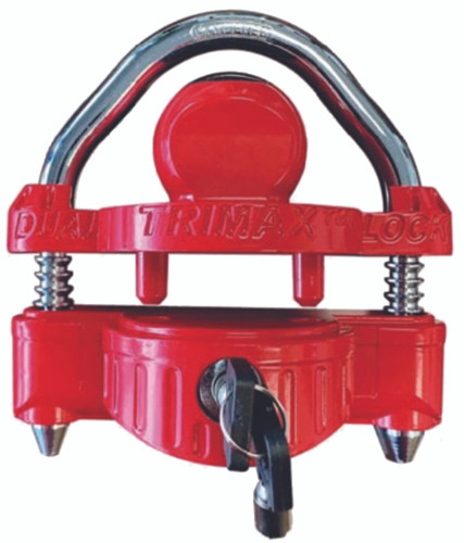 Trimax Locks - 1/2 Steel Shackle Dual Unv - UMAX25D