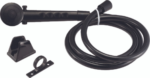 Dura Faucet - Rv Shower Head/hose M Blk - DF-SA130-MB