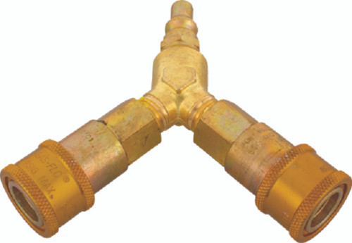 JR Products - 1/4  Y Splitter Quick Connect - 07-31705
