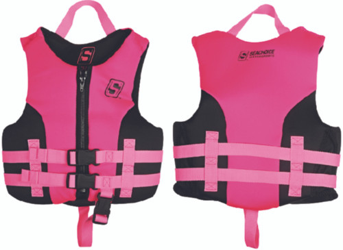 Seachoice - Evo Vest Pink/blk Child - 85111