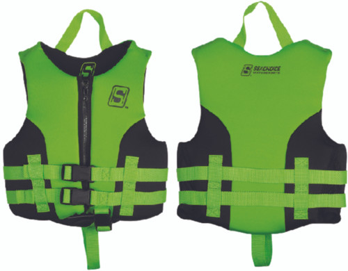 Seachoice - Evo Vest Gre/blk Child - 85141