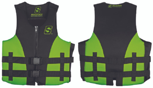 Seachoice - Evo Vest Gre/blk Youth - 85143
