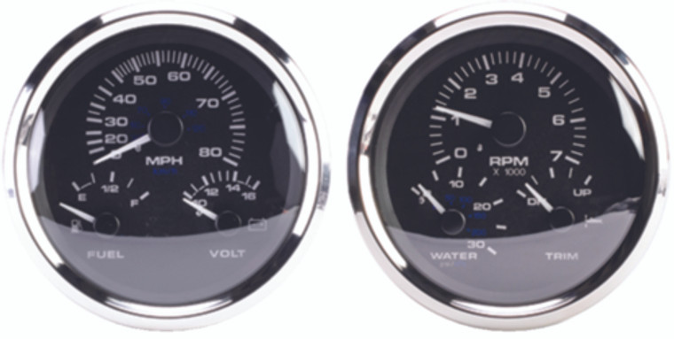 Seastar - Prem Ss Multi Gauge Kit Mm Yam - 20000P Seastar - Prem Ss Multi Gauge Kit Mm Yam - 20000P