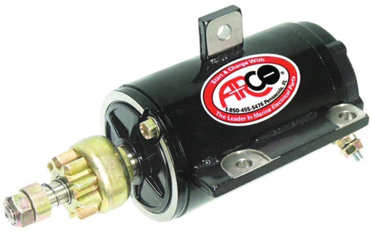 ARCO 5370 Outboard Starter for BRP-OMC 55-75 HP, 3-Cyl, 9-Tooth Drive Gear - 5370