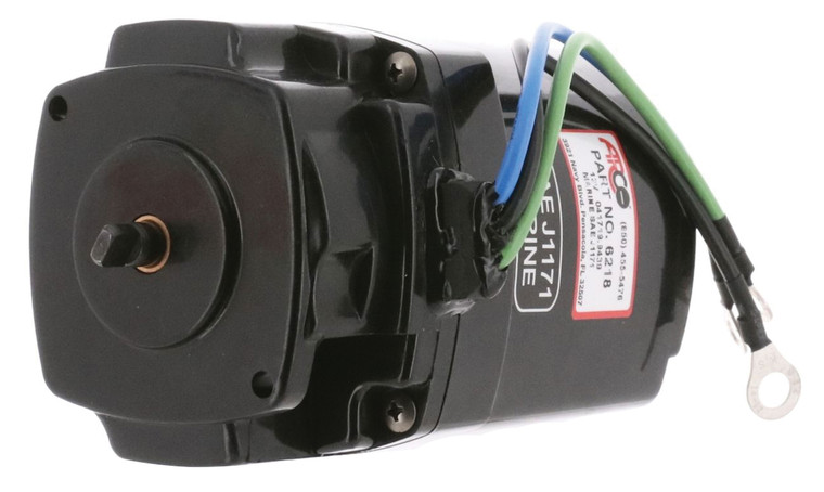 ARCO 6218 Tilt Trim Motor for Mercruiser I/O and Mercury Outboard with Oildyne Pump, 12 Volt, Ring Terminal End - 6218