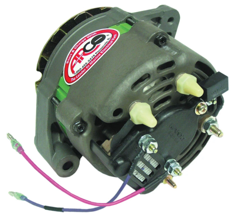 ARCO 60060 Alternator for Late Model Mercruiser - 12 Volt, 65 Amp, Internal Regulator - 60060 ARCO 60060 Alternator for Late Model Mercruiser - 12 Volt, 65 Amp, Internal Regulator - 60060