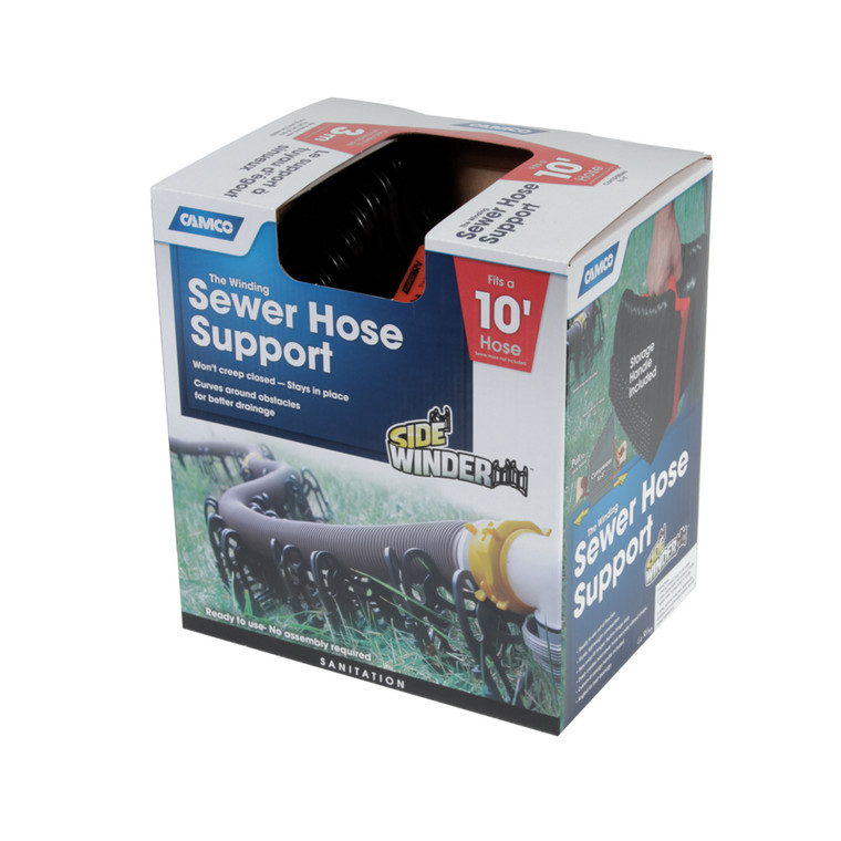 Camco 43031 Sidewinder Hose Support - 10' - 43031