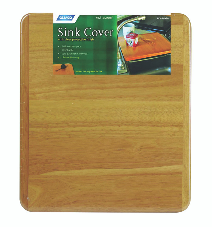 Camco 43431 Oak Accents Sink Cover - 13" x 15" - 43431