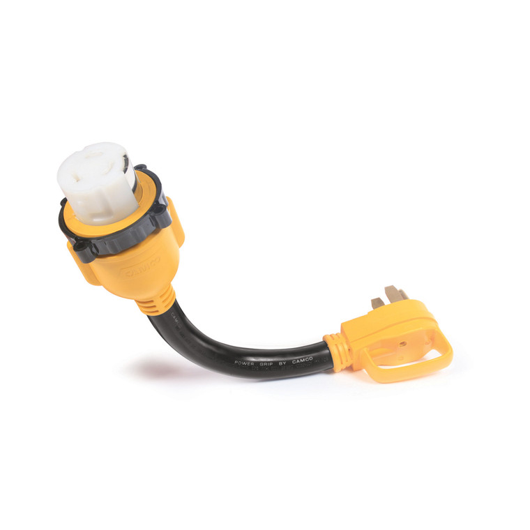 Camco 55552 50A Powergrip Adapter - 18" - 55552
