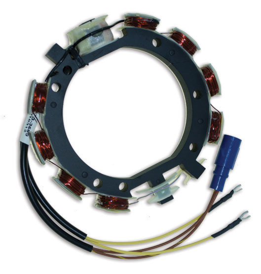 CDI Electronics 173-3669 Stator 4-Cylinder 9 Amp for Johnson/Evinrude - 173-3669
