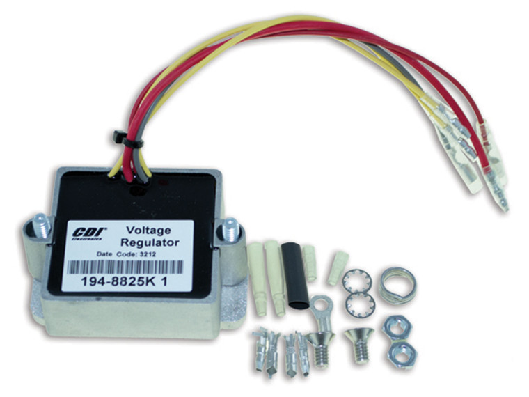 CDI Electronics 194-8825K1 Voltage Regulator Kit 6 Cyl. - 16 Amp - 194-8825K1