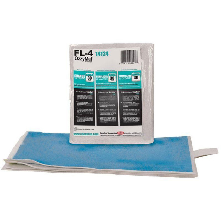 CRC 14124 OzzyMat FL-4 Multi-Layer Filter - Pack of 6 - 14124